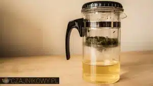 Zaparzacz do herbaty z dwoma zbiornikami