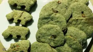 Ciastka Hipopotamy z zieloną herbatą Matcha: zdjęcia czytelniczki