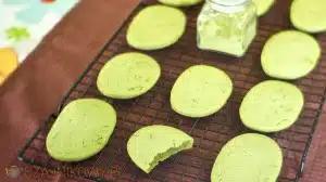Przepis na ciastka z zieloną herbatą Matcha