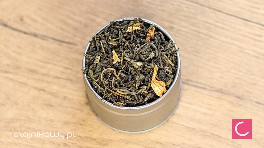 Herbata zielona Jaśminowa z kwiatami