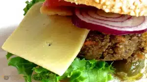 Wegetariański burger z Yerba mate i herbatą, przepis