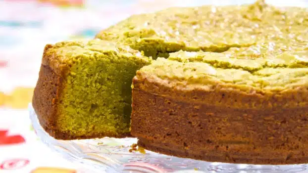 Przepis na ciasto z zieloną herbatą Matcha