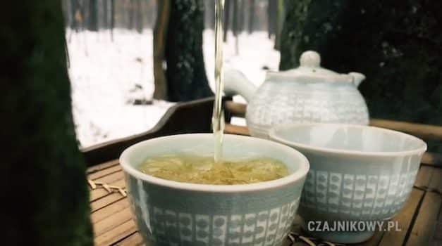 Herbata zielona Jeoncha, napar