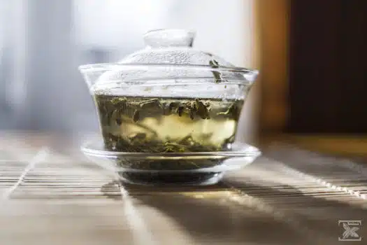 Trzecie parzenie zielonej herbaty Milky Mao Feng