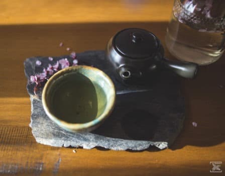 Napar z zielonej herbaty Sakura