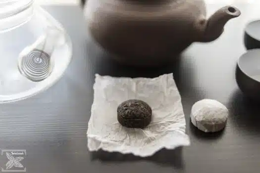 Czerwona herbata pu-erh mini toucha: opakowanie