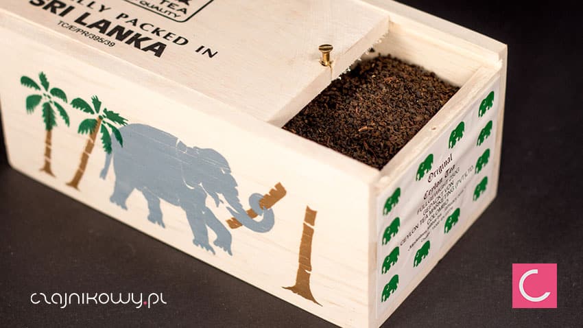 Herbata czarna Ceylon BOP Elephant 250g