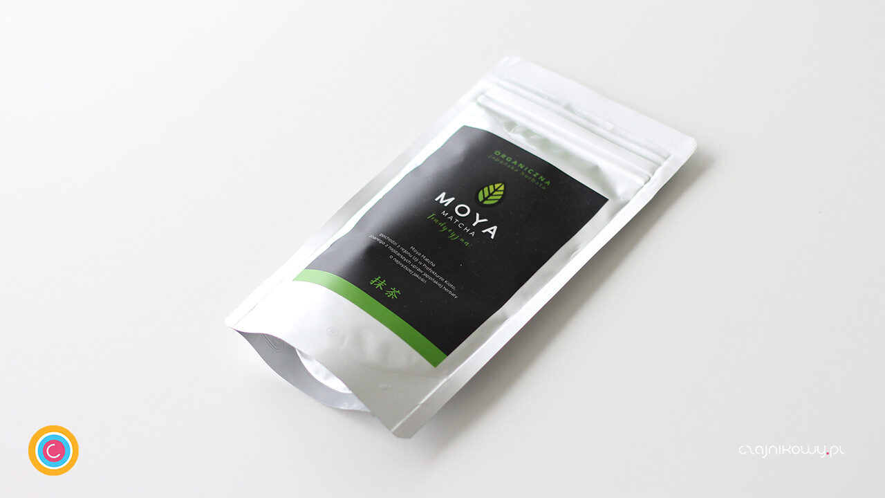 Herbata zielona Matcha tradycyjna organiczna Moya 50g doypack