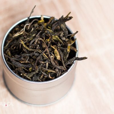 Herbata czerwona pu-erh zielony green Sheng