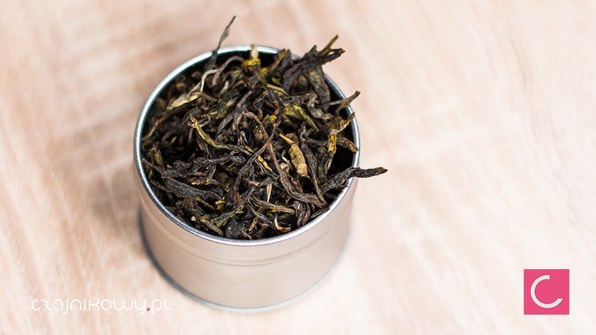 Herbata czerwona pu-erh zielony green Sheng