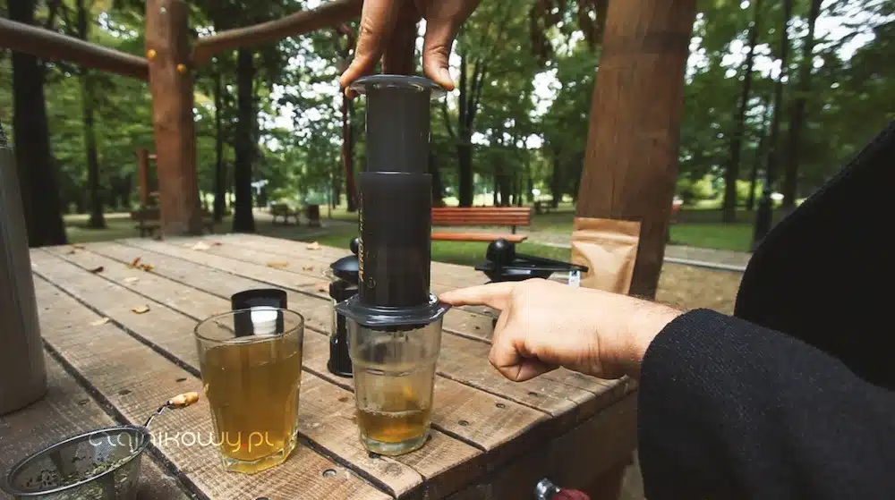 3 alternatywne sposoby na yerba mate - Aeropress