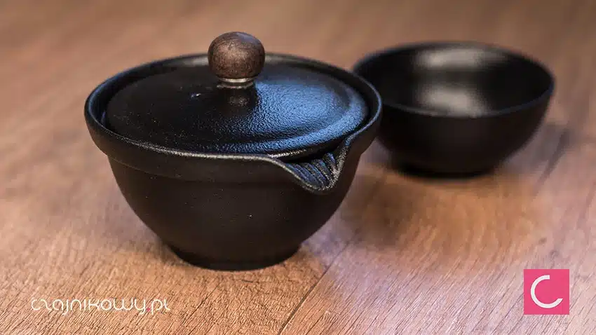 Gaiwan do herbaty Geom koreański 180ml + czarka 55ml