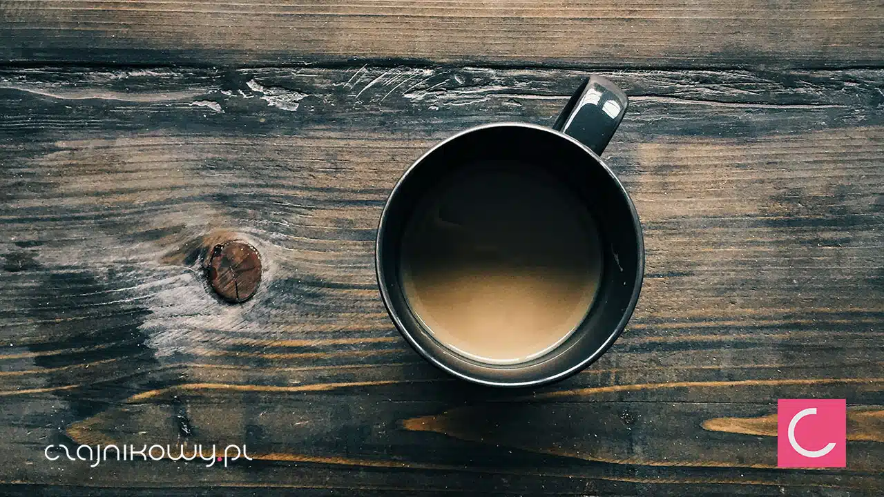 Parzenie kawy a temperatura wody - filiżanka kawy