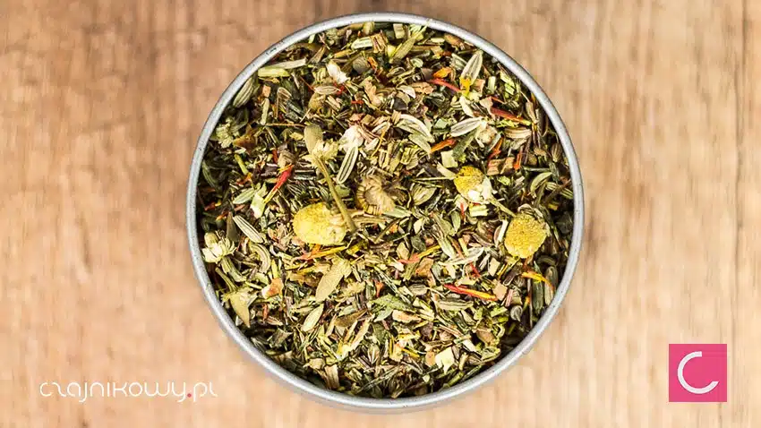 Herbata rooibos honeybush relaksująca bez aromatów