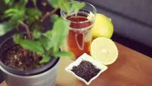 Herbata Earl grey. Czarna herbata z bergamotką
