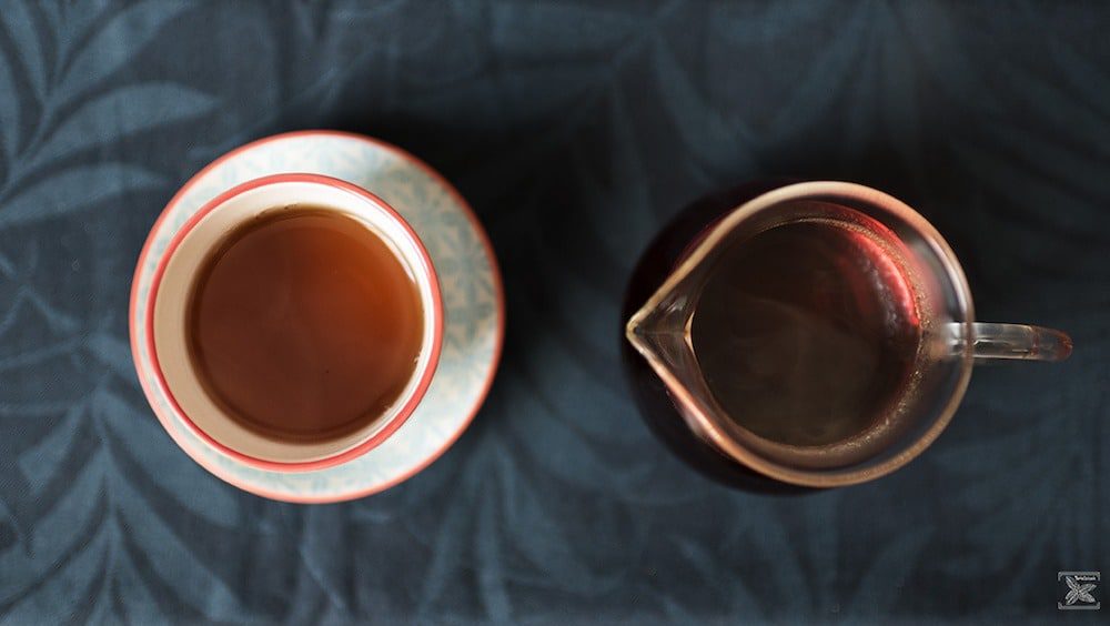 Herbata z Azorów - Gorreana: napar z herbaty