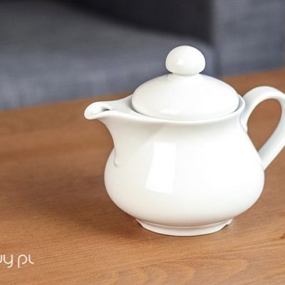Czajnik do herbaty biały porcelanowy Wersal 400ml