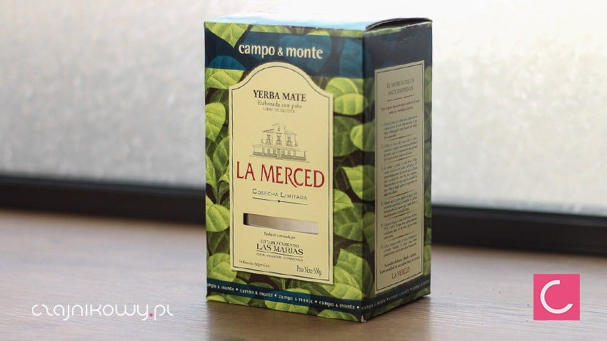 Yerba mate La Merced Campo de Monte 500g