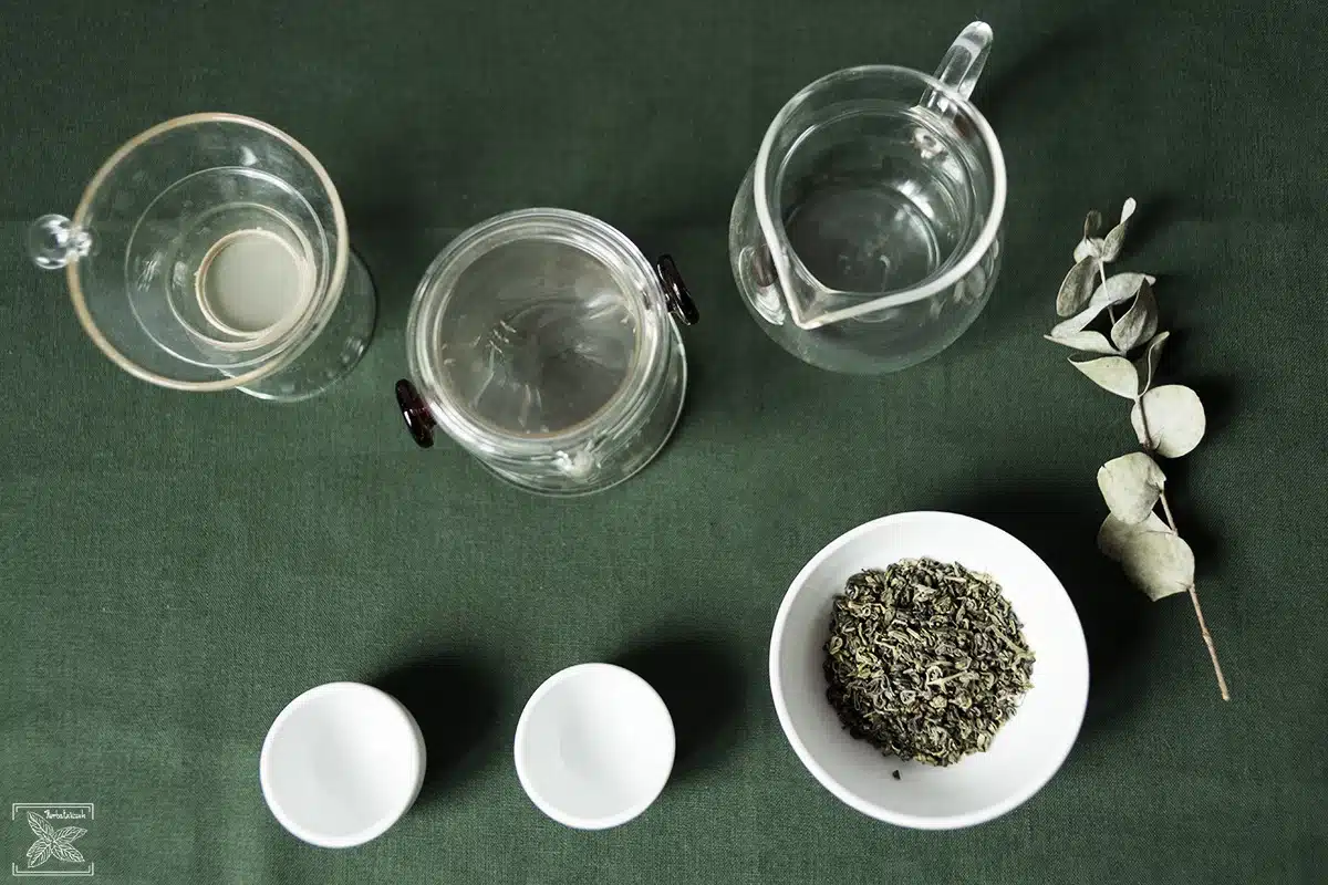 Herbata zielona oolong Haicha, parzenie, opinie: przed parzeniem