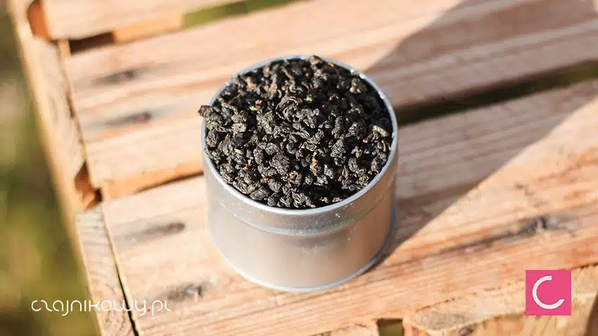 Herbata oolong Formosa Dark Pearl Ciemna perła