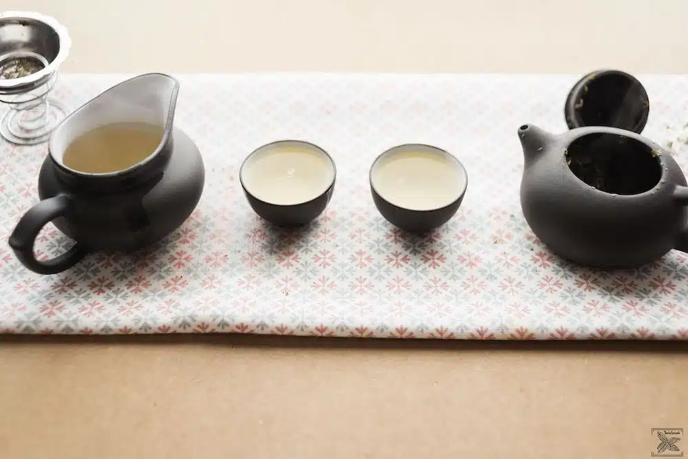 Herbata prasowana Zhangping Shui Xian: parzenie herbaty i napar