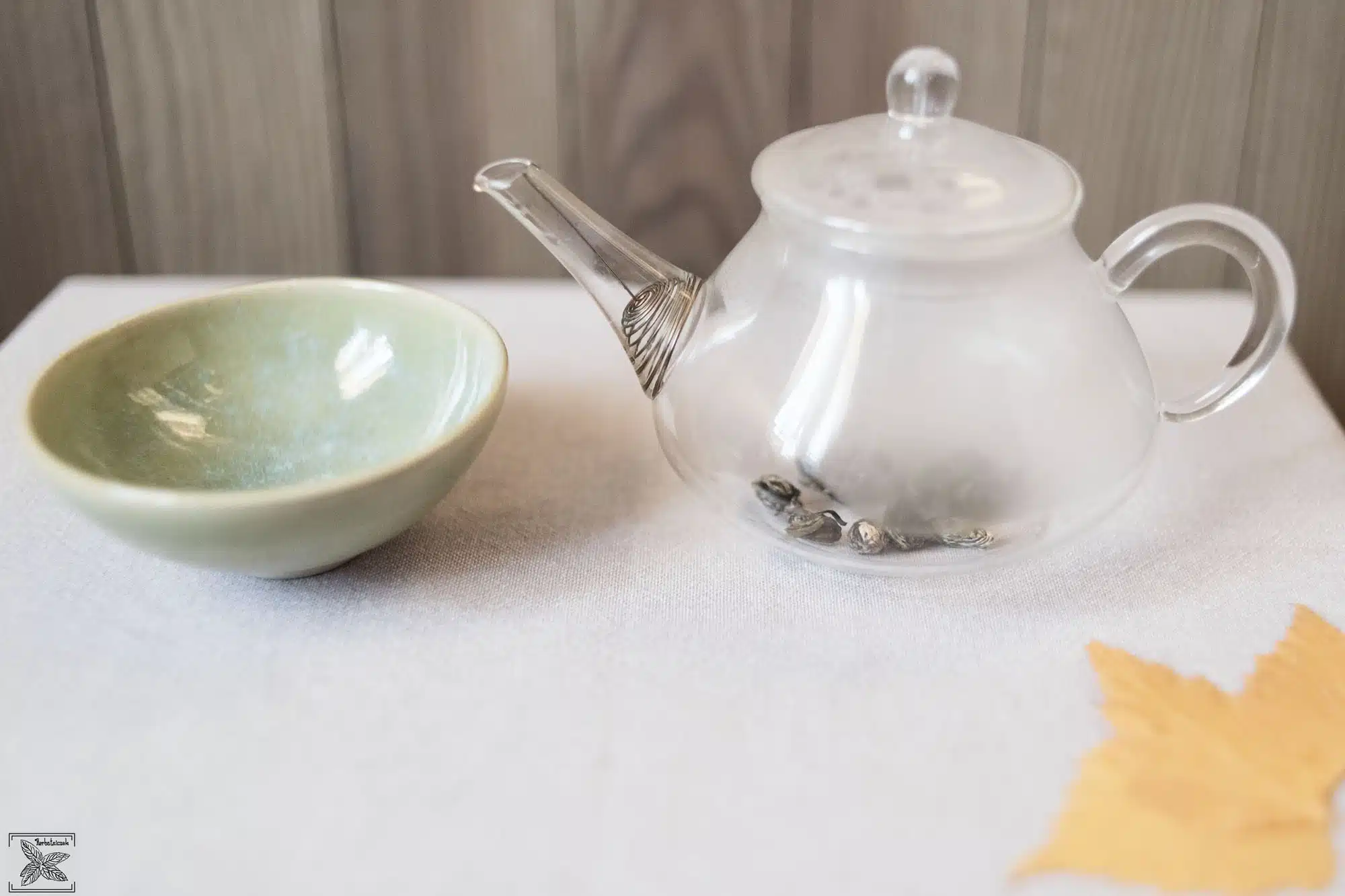 Zielona herbata z Fujian - Oczy Fenixa: przygotowanie do parzenia
