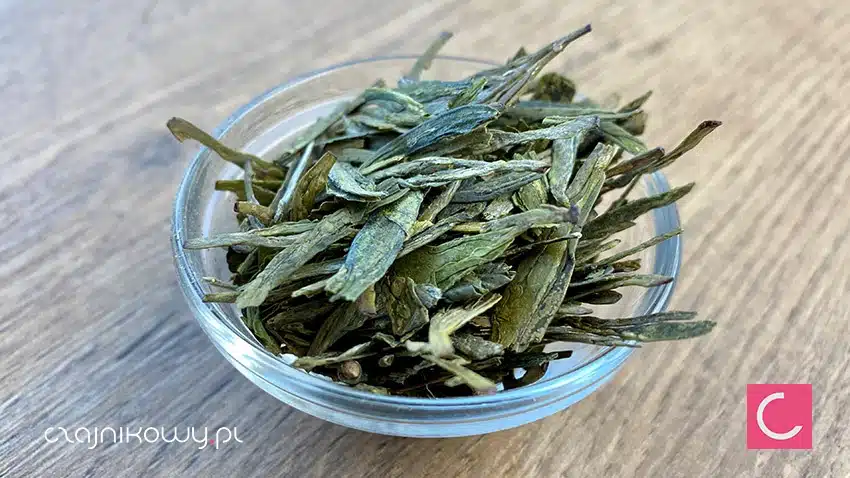 Zielona herbata Ding Gu Da Fang: liście