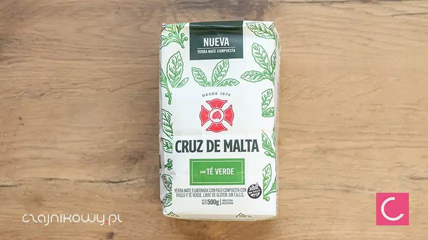 Yerba mate Cruz De Malta Te Verde z zieloną herbatą 500g