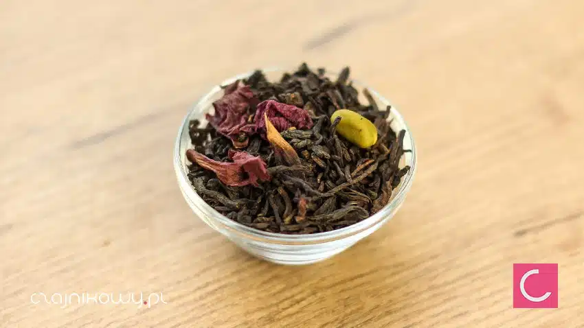 Herbata czerwona pu-erh pistacjowa 50g