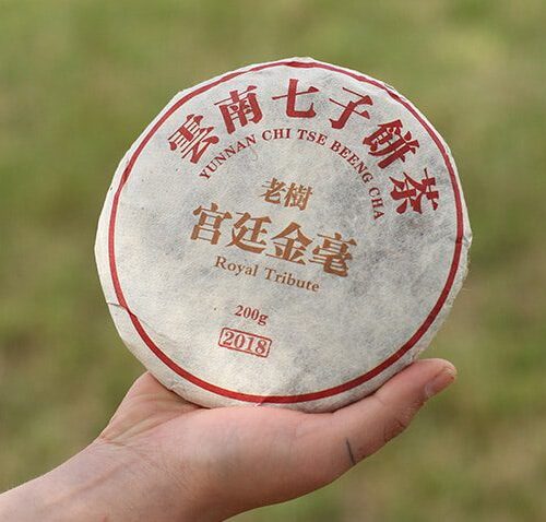 Herbata pu-erh Yunnan Chi Tse Beeng Cha 2018 200g
