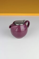 Czajnik do herbaty purpurowy otwierany Sara 600ml