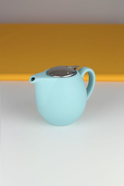 Czajnik do herbaty Matt Sky Blue otwierany Sara 900ml