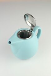 Czajnik do herbaty Matt Sky Blue otwierany Sara 900ml