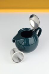 Czajnik do herbaty zielony otwierany Sara 600ml