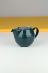 Czajnik do herbaty zielony otwierany Sara 600ml