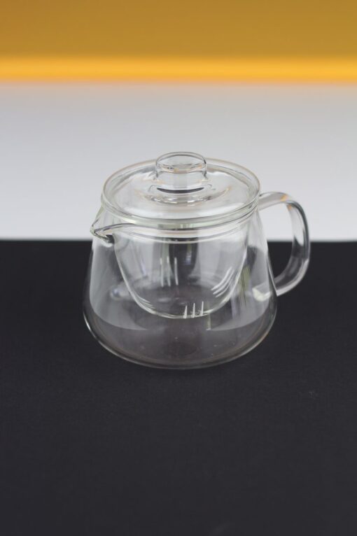 Szklany czajnik do herbaty z sitkiem szklanym Compact 450ml