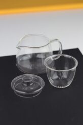 Szklany czajnik do herbaty z sitkiem szklanym Compact 450ml