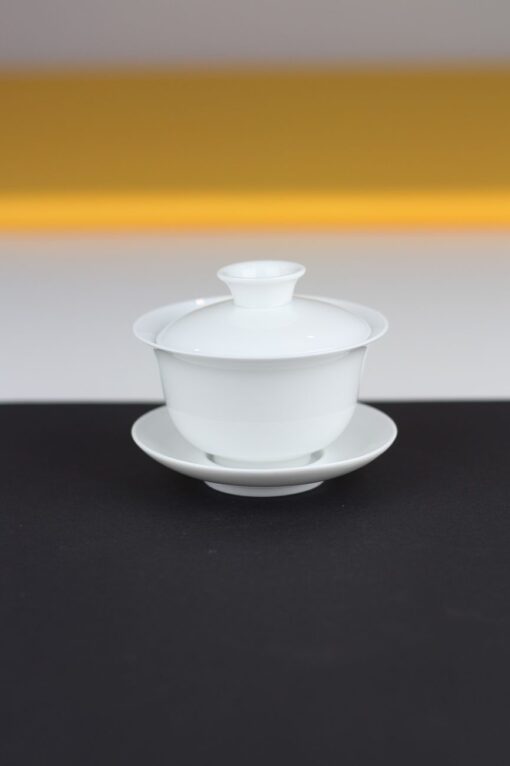 Gaiwan biały do herbaty porcelanowy 120ml