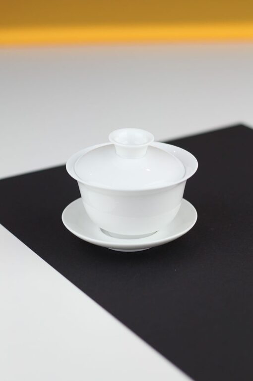 Gaiwan biały do herbaty porcelanowy 120ml