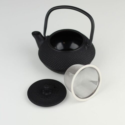 Żeliwny czajnik do herbaty Tetsu czarny 300ml