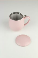 Najlepszy kubek do parzenia herbaty Rose matowy 0,35l