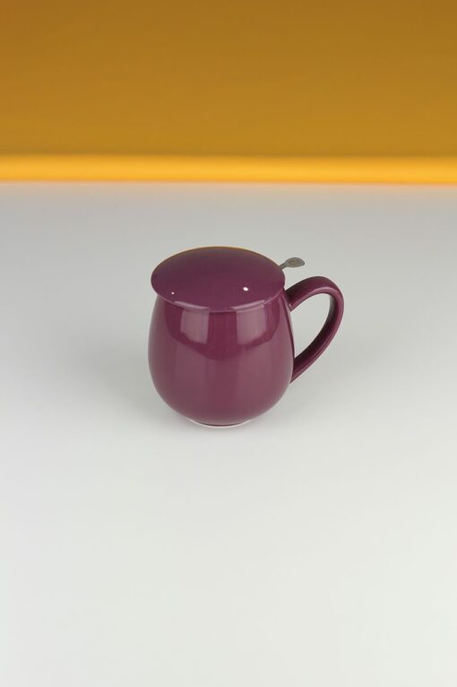 Najlepszy kubek do parzenia herbaty purpurowy 0,35l