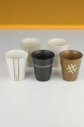 Zestaw pięciu czarek do herbaty Zen 5x 150ml
