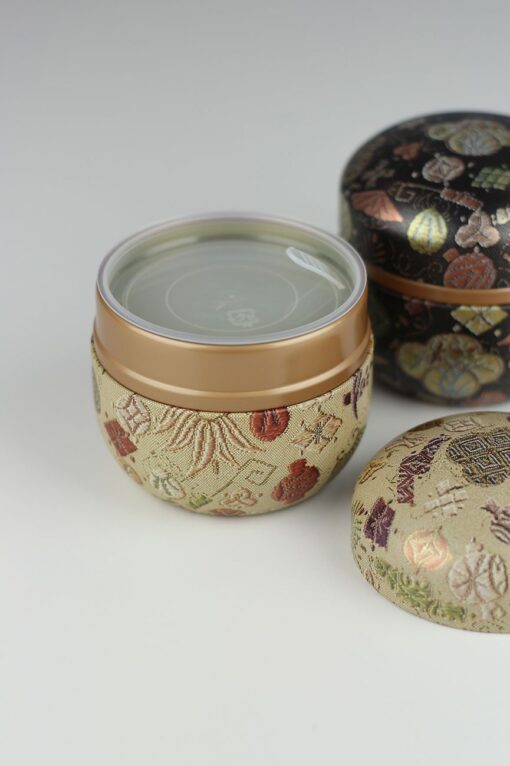 Zestaw japońskich puszek do herbaty Matcha Takato