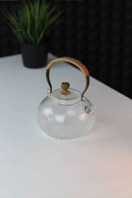 Czajnik szklany do herbaty z sitkiem Oriental 600ml