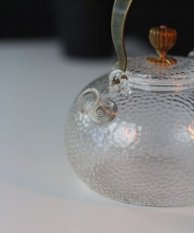 Czajnik szklany do herbaty z sitkiem Oriental 600ml