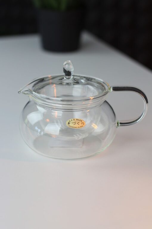 Czajnik szklany do herbaty z zaparzaczem 450ml