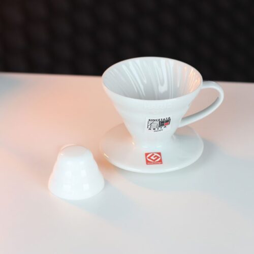 Dripper do kawy Hario V60-01 ceramiczny biały