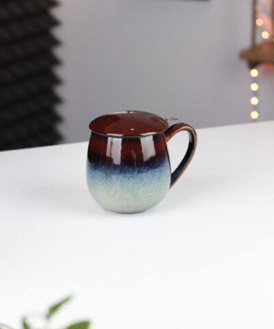 Najlepszy kubek glaze red do parzenia herbaty 0,35l