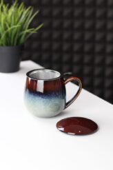 Najlepszy kubek glaze red do parzenia herbaty 0,35l